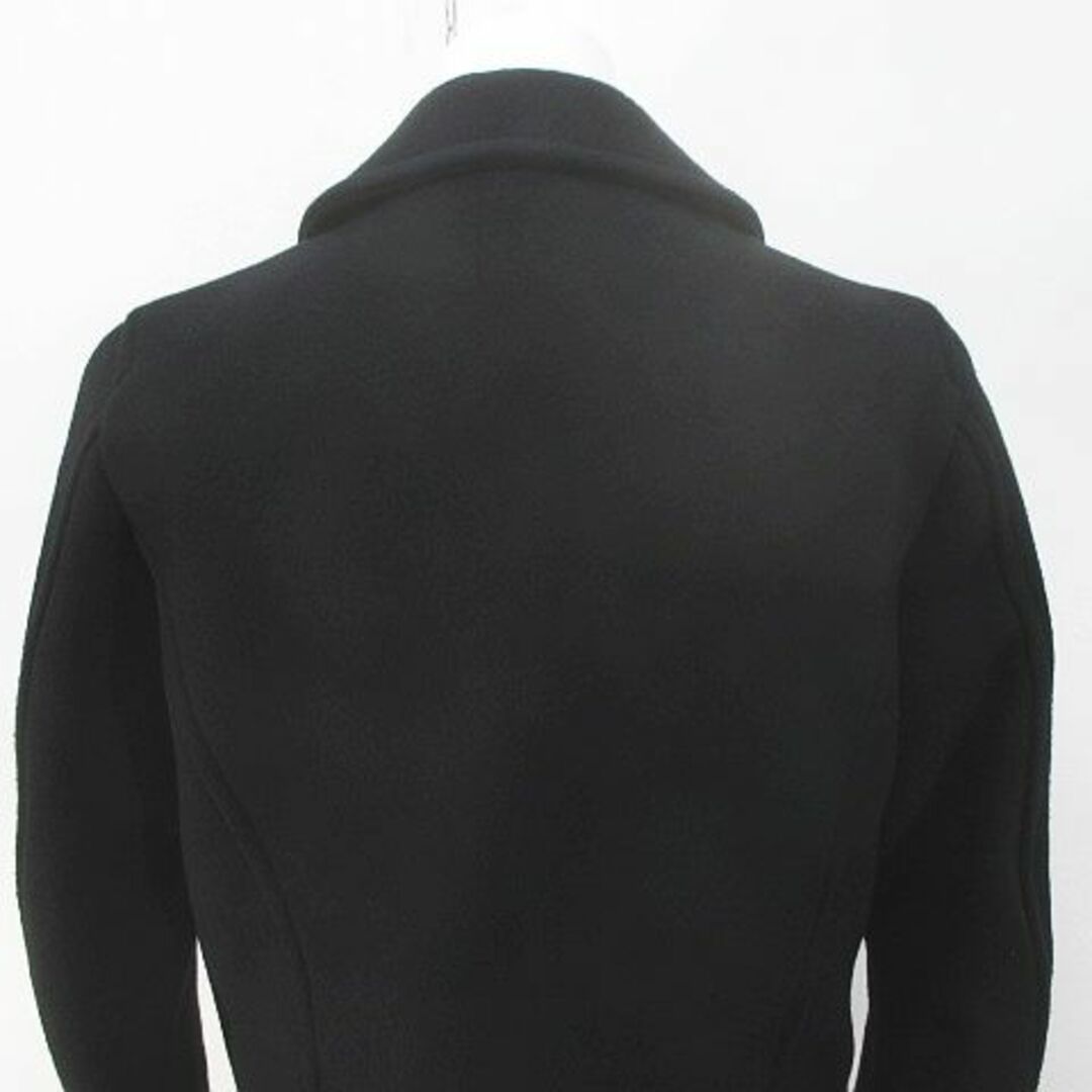 OPAQUE(オペーク)のOPAQUE 長袖 ライダースジャケット 38 黒系 ブラック ジップアップ レディースのジャケット/アウター(ライダースジャケット)の商品写真