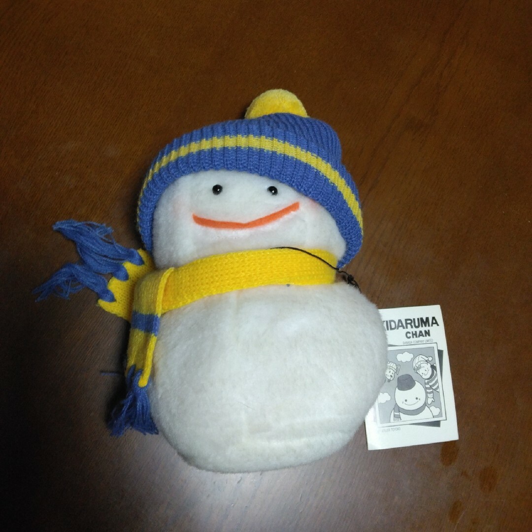 雪だるまちゃん　ぬいぐるみ エンタメ/ホビーのおもちゃ/ぬいぐるみ(ぬいぐるみ)の商品写真
