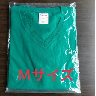 カーブス　Tシャツ　Mサイズ　緑色(トレーニング用品)