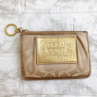 コーチ(COACH)の人気　COACH POPPY カードケース　小物入れ コーチ　キーホルダー(名刺入れ/定期入れ)