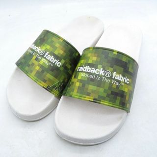 RAIDBACK FABRIC PIXCEL CAMO SANDALS  Size-27.0  大名店【中古】(ビーチサンダル)