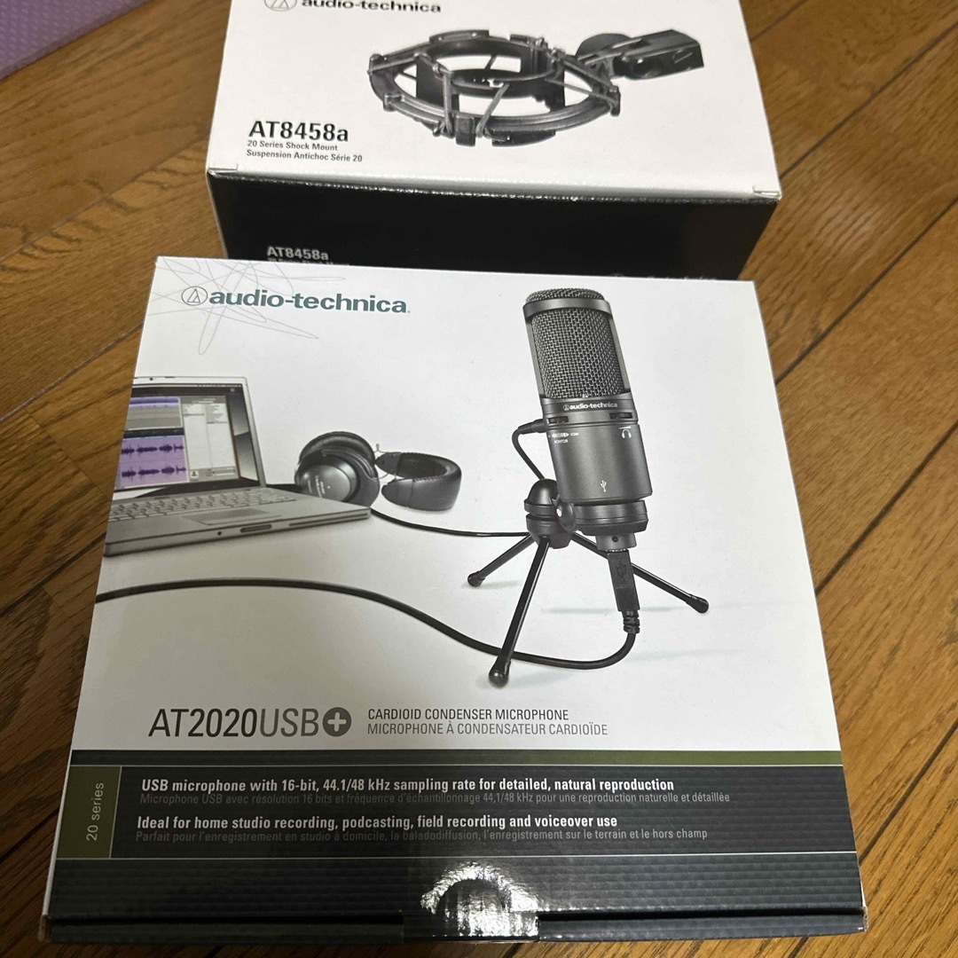 audio-technica(オーディオテクニカ)のaudio-technica USBコンデンサーマイクロホン AT2020USB スマホ/家電/カメラのPC/タブレット(PC周辺機器)の商品写真