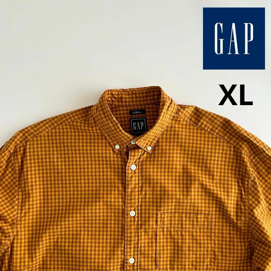 GAP(ギャップ)のOLD GAP オールドギャップ BDシャツ 長袖シャツ XL ギンガムチェック メンズのトップス(シャツ)の商品写真