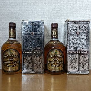 シーバスリーガル - シーバスリーガル12年　750ml43%　2本セット　未開栓　箱有り