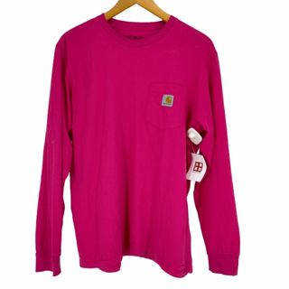 カーハート(carhartt)のCarhartt(カーハート) フロントポケットロゴ L/S TEE メンズ(Tシャツ/カットソー(七分/長袖))