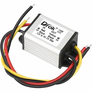 【10%OFF】DCDCコンバーター 12V~9V 2A 降圧モジュール(その他)