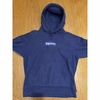 シュプリーム(Supreme)のSupreme Box Logo Hooded Sweatshirt Navy(パーカー)