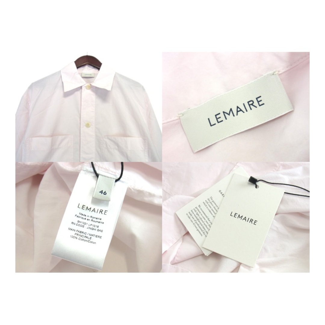 LEMAIRE(ルメール)のルメール LEMAIRE ■ 【 SH1021 LF1016 BOXY MILITARY SHIRT 】 ボクシー ミリタリー シャツ　32113 メンズのトップス(シャツ)の商品写真