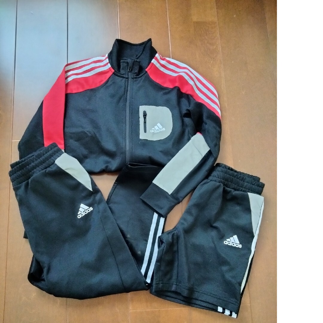 adidas(アディダス)のジャージ　スポーツウェア10点まとめ売り キッズ/ベビー/マタニティのキッズ服男の子用(90cm~)(パンツ/スパッツ)の商品写真