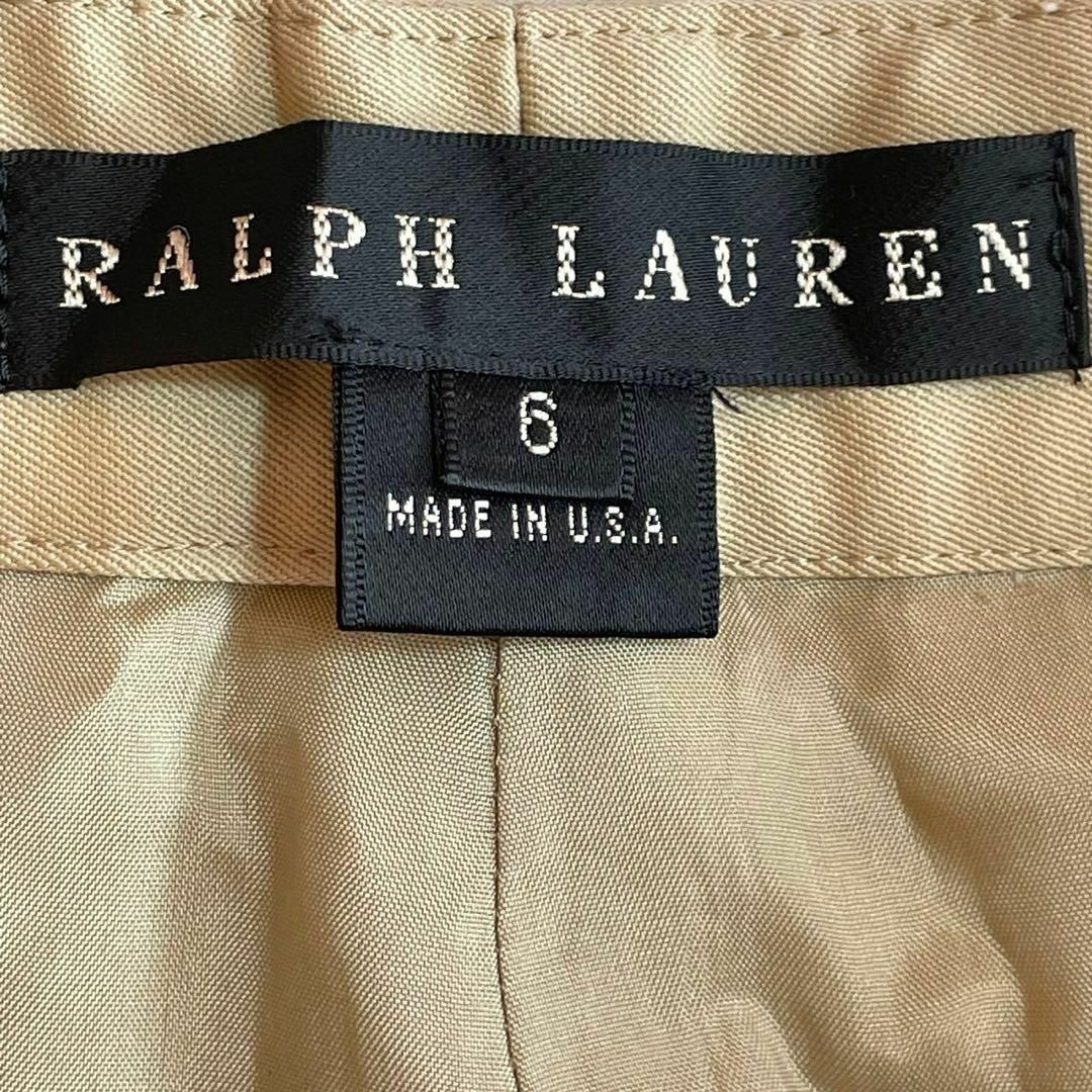 Ralph Lauren(ラルフローレン)のRALPH LAUREN ラルフローレン　スラックスパンツ　ベージュ　サイズ6 レディースのパンツ(その他)の商品写真