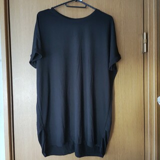 ハニーズ(HONEYS)のハニーズ　Tシャツチュニック黒(Tシャツ(半袖/袖なし))