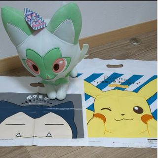 ポケモン　ニャオハ　めちゃもふぐっとぬいぐるみ 　ポケットモンスター　ナムコ限定(ぬいぐるみ)