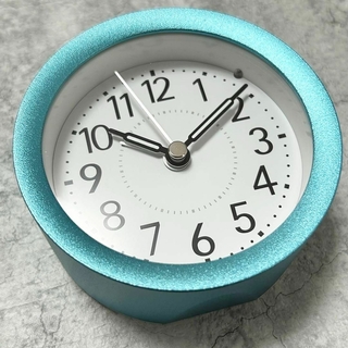 目覚まし時計 置き時計 アラーム 丸型 アナログ おしゃれ インテリア 卓上(置時計)