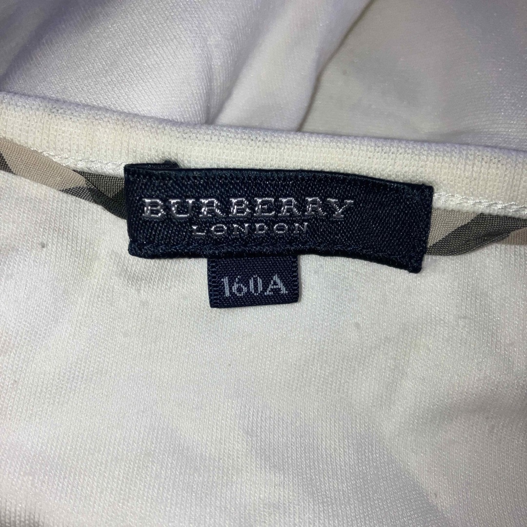 BURBERRY(バーバリー)のバーバリーロンドン　160A女子長袖シャツ キッズ/ベビー/マタニティのキッズ服女の子用(90cm~)(Tシャツ/カットソー)の商品写真