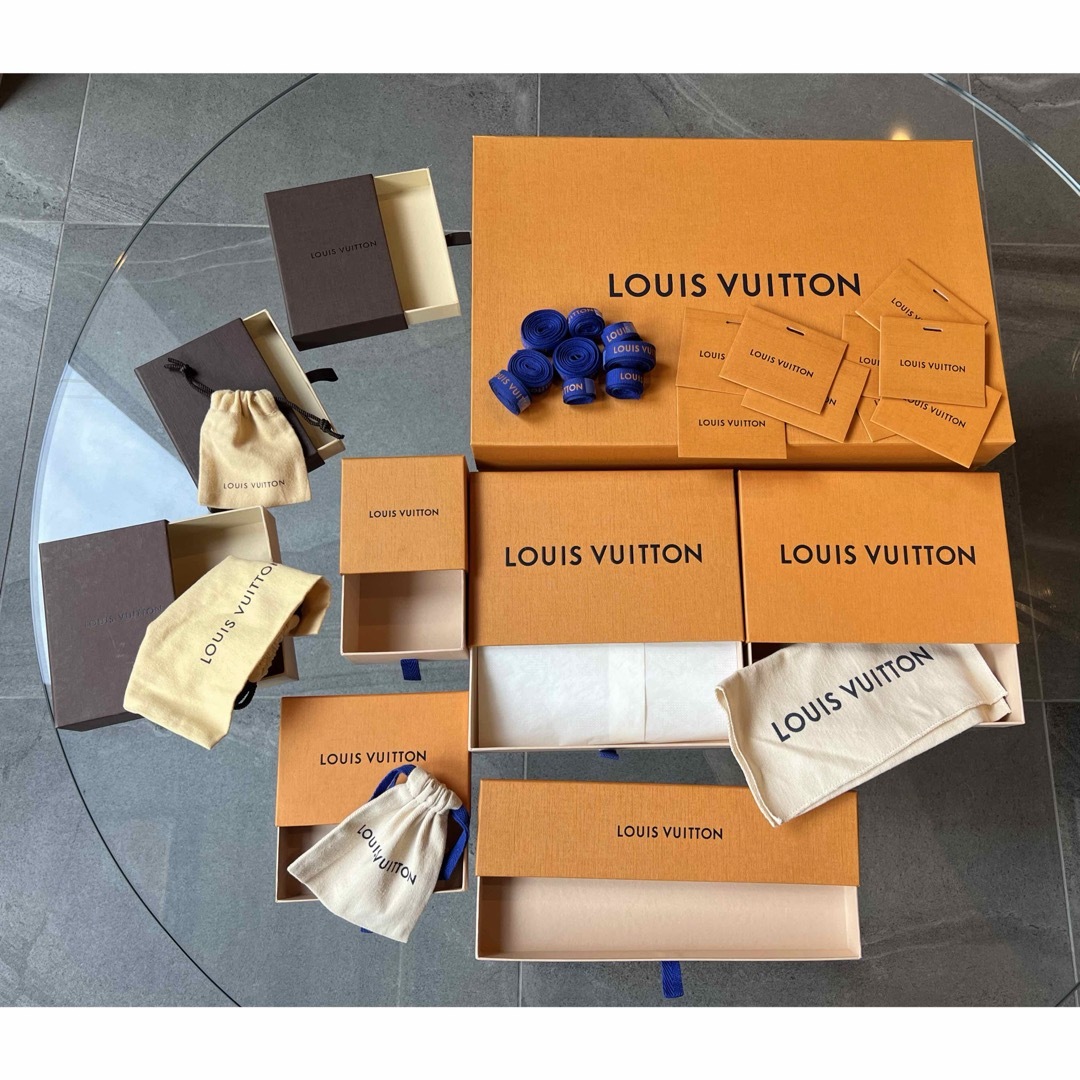 LOUIS VUITTON - LOUIS VUITTON ルイヴィトン 空箱 紐 9個セットの通販