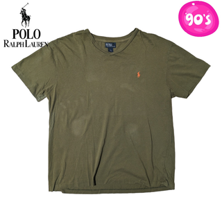 ポロラルフローレン(POLO RALPH LAUREN)のPolo by Ralph Lauren カーキ コットン 半袖Tシャツ(Tシャツ/カットソー(半袖/袖なし))