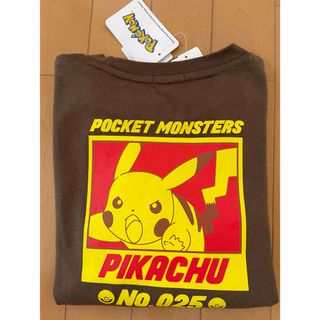 ポケモン(ポケモン)のポケモン ピカチュウ ロンT 140(Tシャツ/カットソー)