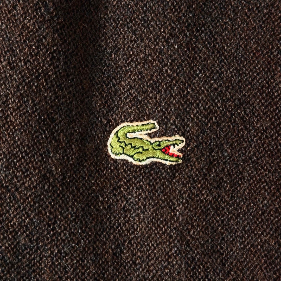 LACOSTE(ラコステ)の80s フランス製ラコステ オーバーサイズニット  メンズのトップス(ニット/セーター)の商品写真