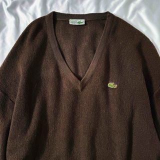 ラコステ(LACOSTE)の80s フランス製ラコステ オーバーサイズニット (ニット/セーター)