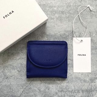 フォルナ(Folna)の未使用　Folna　フォルナ　二つ折り　財布　山羊革(財布)