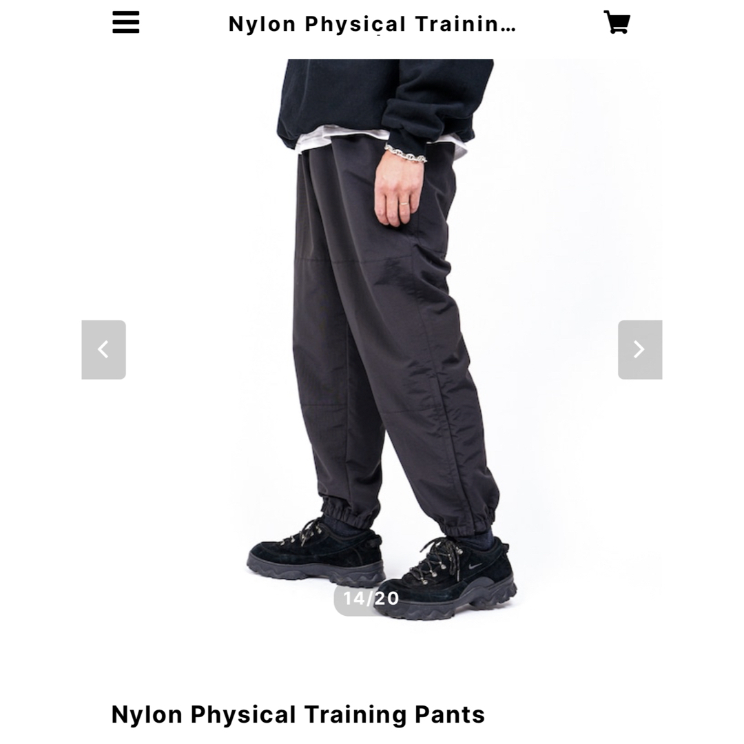 Ron Herman(ロンハーマン)のOVY   Nylon Physical Training Pants XL  メンズのパンツ(その他)の商品写真