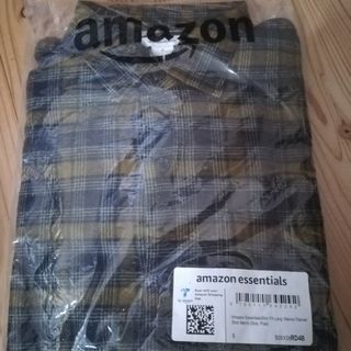 Amazon Essentials メンズ フランネルシャツ スリムフィット