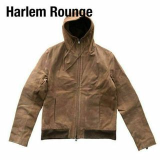 HARLEM ROUNGE - Harlem Roungeハーレムラウンジ　スエードパーカー　ベージュ