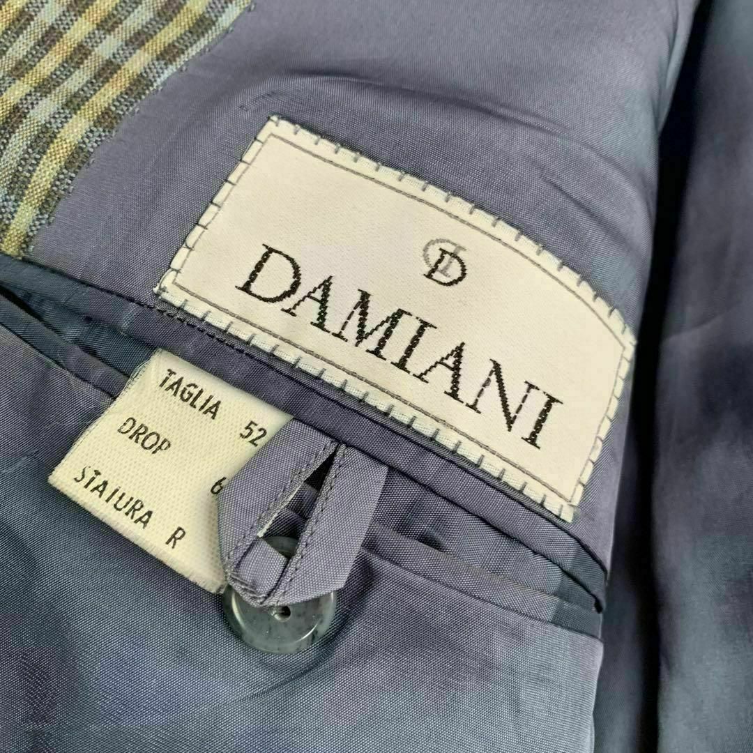 Damiani(ダミアーニ)のイタリア製 シルク テーラードジャケット ユーロ グッドカラー DAMIANI メンズのジャケット/アウター(テーラードジャケット)の商品写真