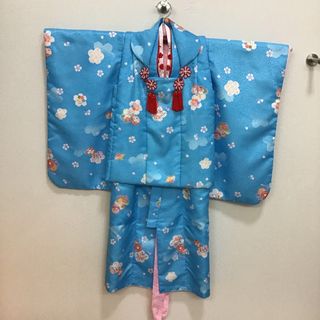 【値下げ】七五三　3歳着物　被布(和服/着物)