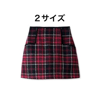 スナイデル(SNIDEL)のSNIDEL ロービングチェックスカショーパン(ミニスカート)