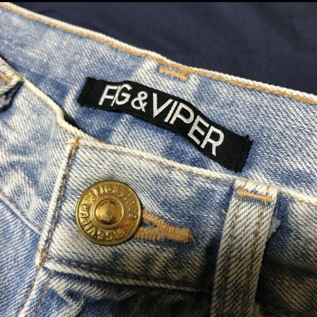 FIG&VIPER(フィグアンドヴァイパー)のデニムショートパンツ fig&viper レディースのパンツ(ショートパンツ)の商品写真