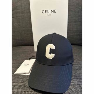 セリーヌ(celine)のセリーヌキャップ　黒　サイズM(キャップ)