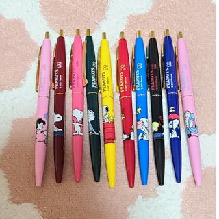 スヌーピー(SNOOPY)のスヌーピー　ボールペン　クリックゴールド BIC  文房具 筆記用具(ペン/マーカー)