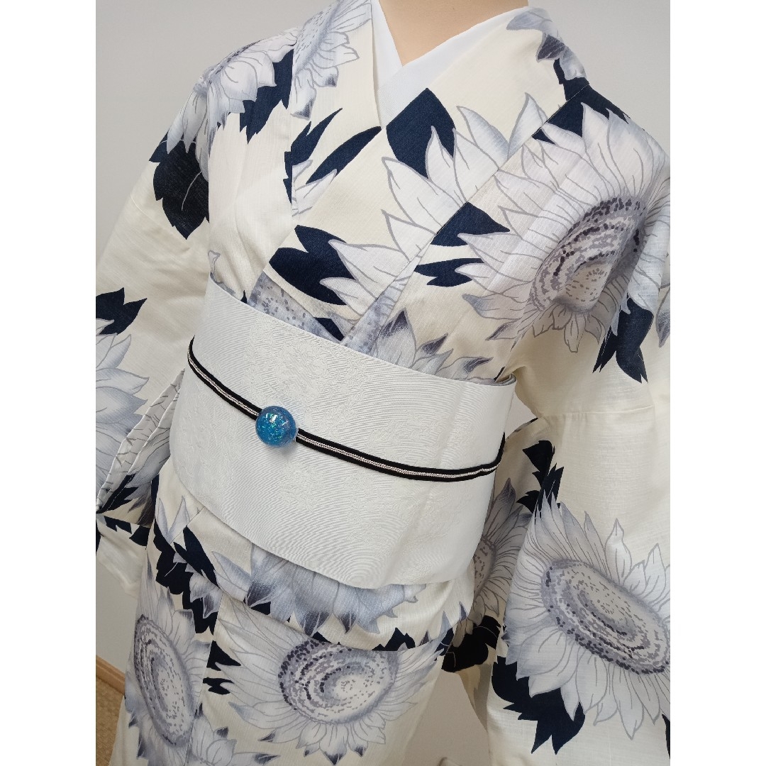 ブランド浴衣 朝比奈彩 ひまわり 新品 ブランド浴衣 朝比奈彩 ひまわり 新品