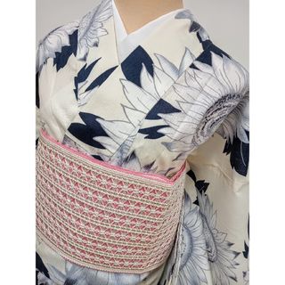 ブランド浴衣　朝比奈彩　ひまわり　新品(浴衣)