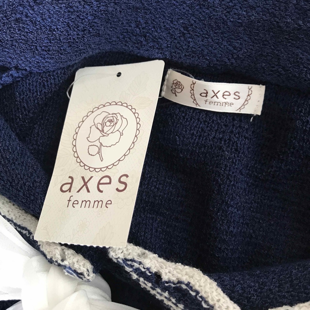 axes femme(アクシーズファム)の未使用タグ付き　アクシーズファム　axes femme レディース　Mサイズ レディースのトップス(ニット/セーター)の商品写真