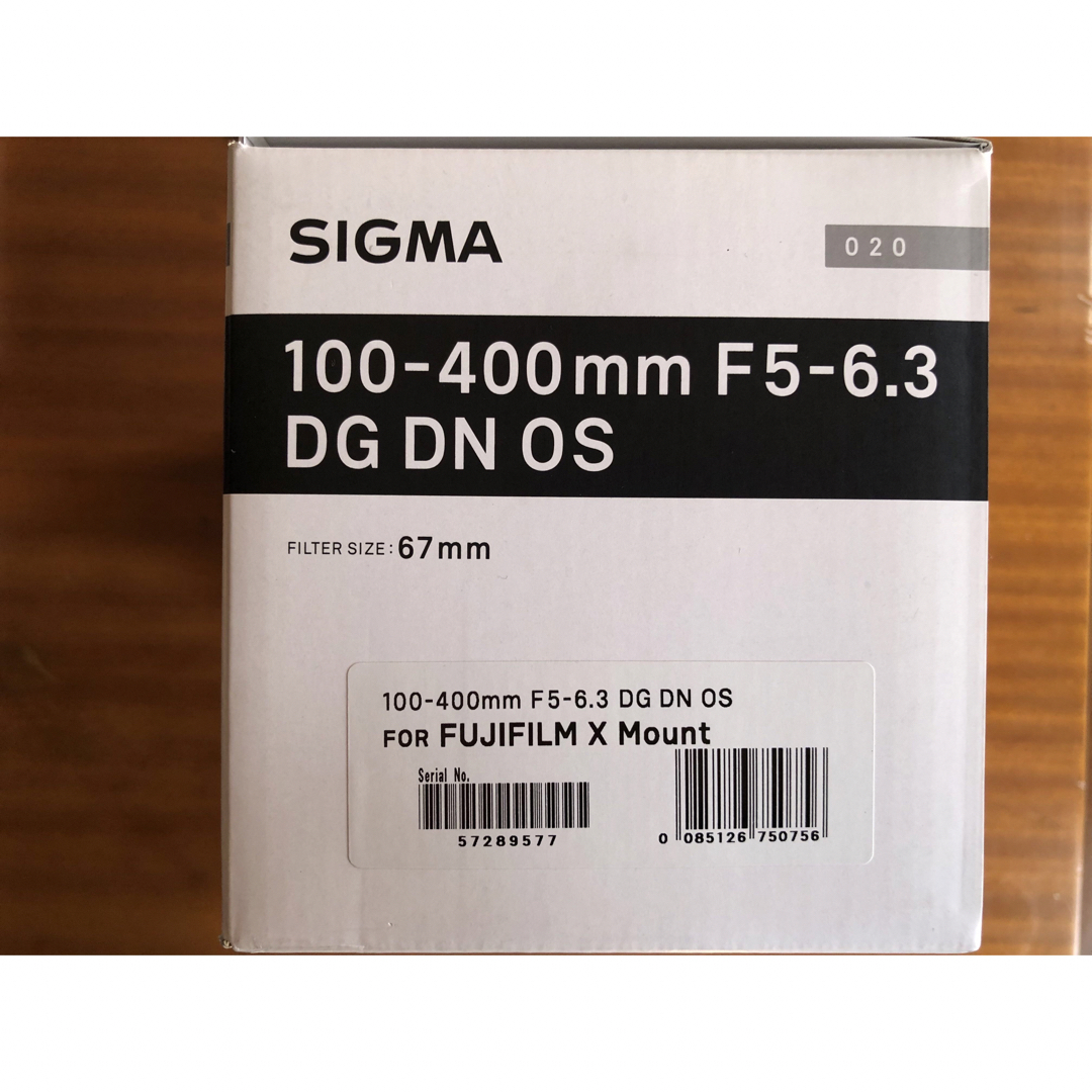 SIGMA(シグマ)のxマウント SIGMA 100-400mm F5-6.3 スマホ/家電/カメラのカメラ(レンズ(ズーム))の商品写真
