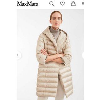 エスマックスマーラ('S Max Mara)のマックスマーラ  ビジュー　カフス　コート　袖　ベージュ　3.8万　美品(その他)