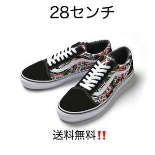 ヒステリックグラマー(HYSTERIC GLAMOUR)のヒステリックグラマー × バンズ オールドスクール シーノーイービル 28センチ(スニーカー)