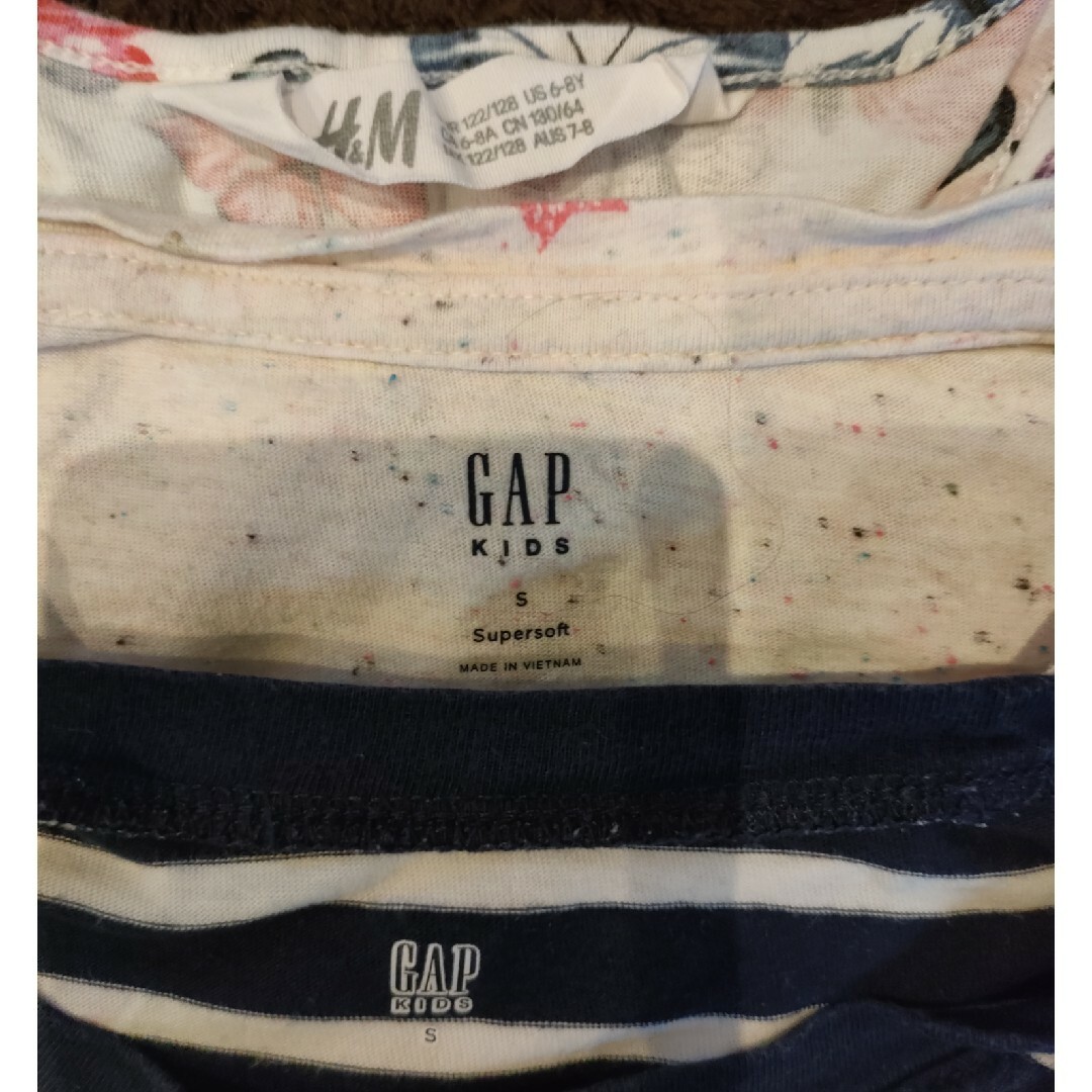 GAP(ギャップ)のGap　Ｈ＆M　春夏服　120cm程度 キッズ/ベビー/マタニティのキッズ服女の子用(90cm~)(Tシャツ/カットソー)の商品写真