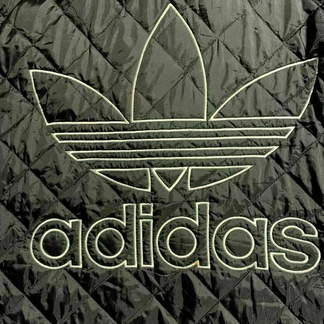 adidas(アディダス)の激レア adidas 中綿ジャケット リバーシブル 刺繍 90s ビックロゴ メンズのジャケット/アウター(ブルゾン)の商品写真