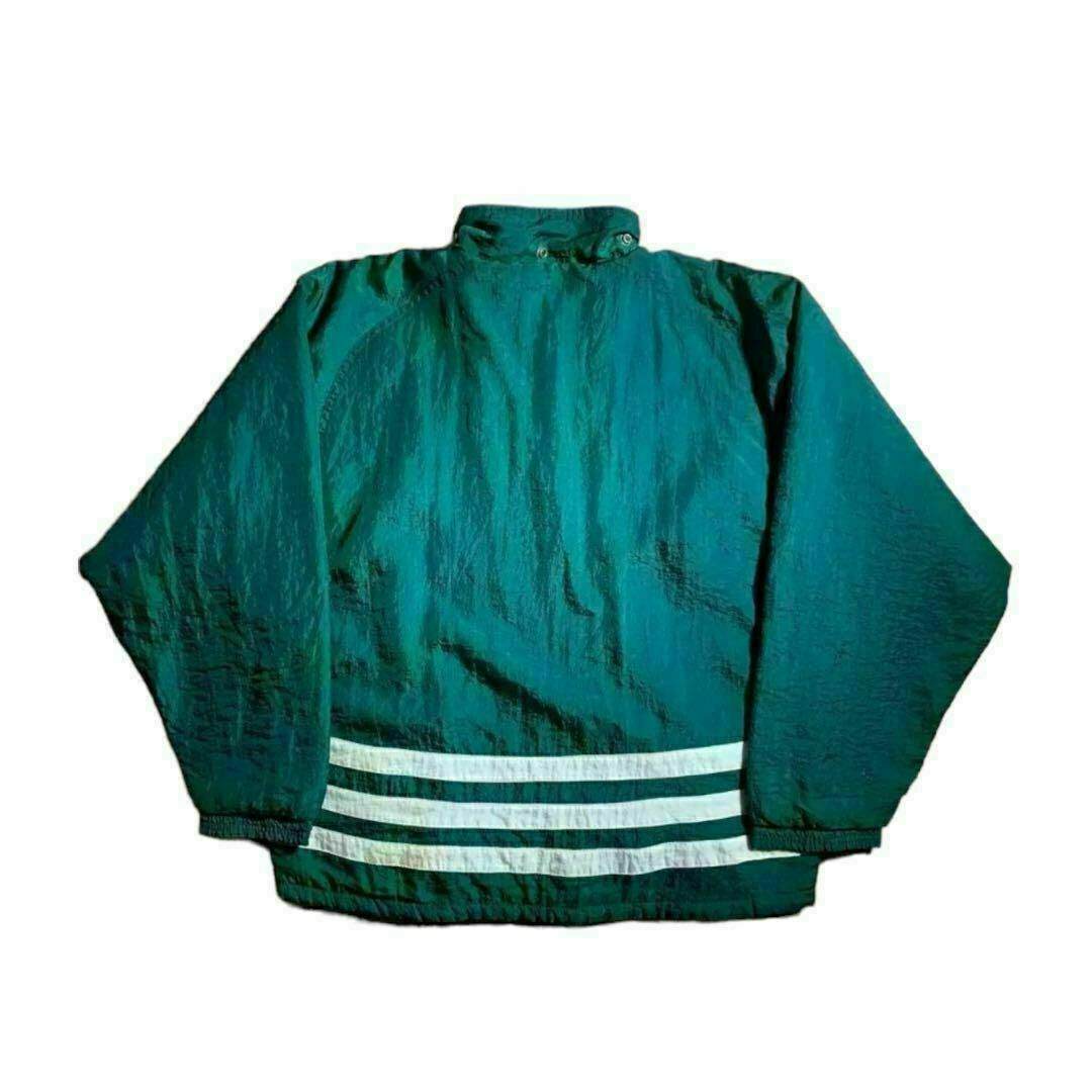 adidas(アディダス)の激レア adidas 中綿ジャケット リバーシブル 刺繍 90s ビックロゴ メンズのジャケット/アウター(ブルゾン)の商品写真
