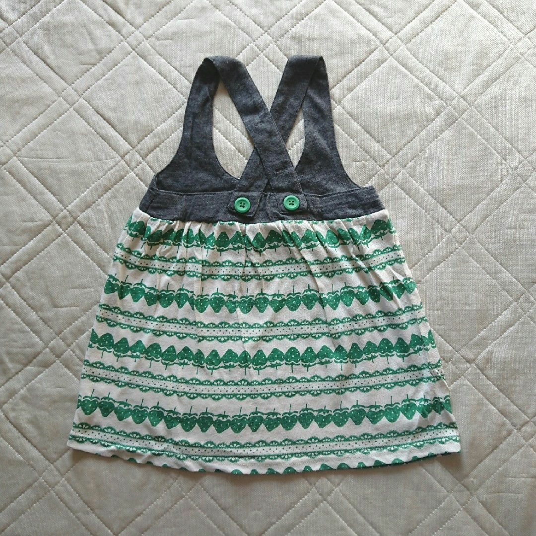 MPS(エムピーエス)の【MPS】苺柄☆ワンピース キッズ/ベビー/マタニティのキッズ服女の子用(90cm~)(ワンピース)の商品写真