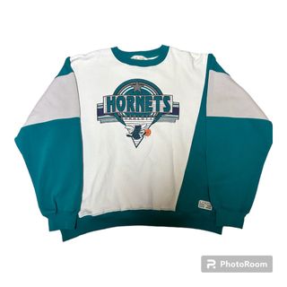 00s LOGO7 NBA CHARLOTTE HORNETS スウェットXL(スウェット)