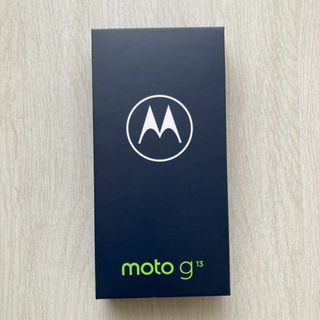 新品未開封　motorola moto g13 マットチャコール (スマートフォン本体)