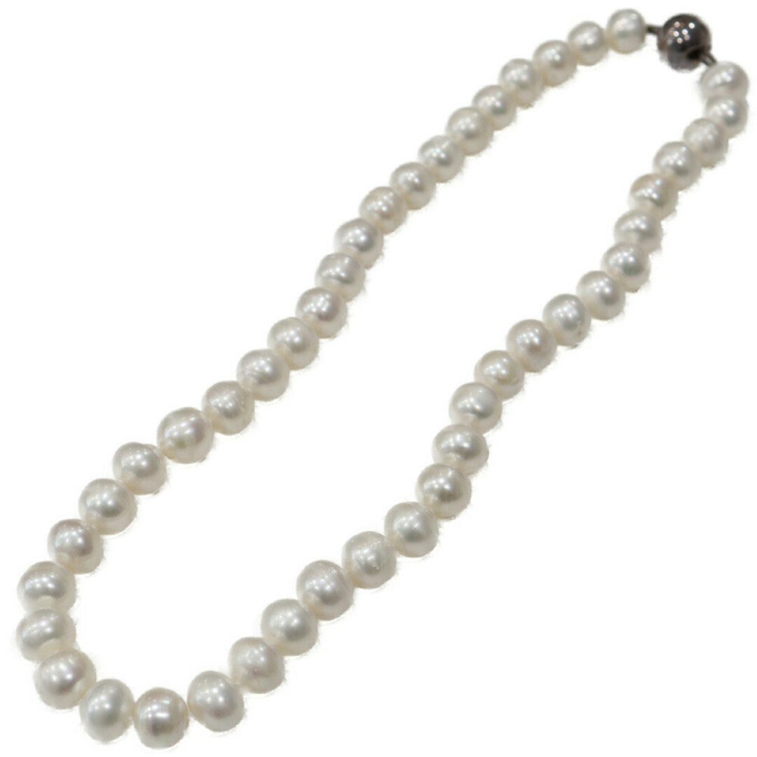 真珠ネックレス パール 10mm 44cm シルバー留め具 925 磁石 真珠ネックレス パール 10mm 44cm シルバー留め具 925 磁石