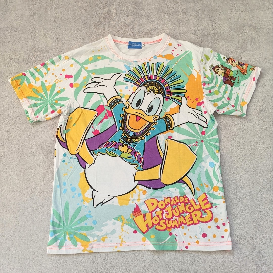 【ディズニー】ドナルド ホットジャングルサマーＴシャツ レディースのトップス(Tシャツ(半袖/袖なし))の商品写真