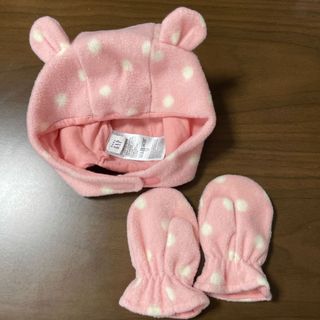 ベビーギャップ(babyGAP)のベビーギャップ　帽子とミトン(帽子)