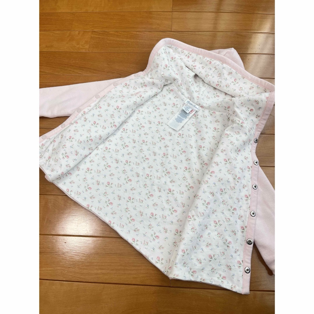 Ralph Lauren(ラルフローレン)のラルフローレン ベビー リバーシブル パーカー キッズ/ベビー/マタニティのベビー服(~85cm)(カーディガン/ボレロ)の商品写真