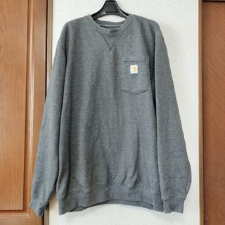 カーハート(carhartt)のカーハート　М  裏起毛 スウェット グレー  メンズ(スウェット)